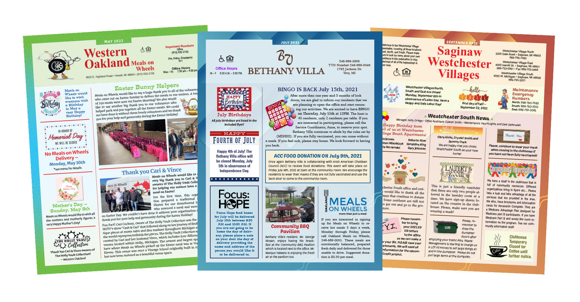 property newsletters